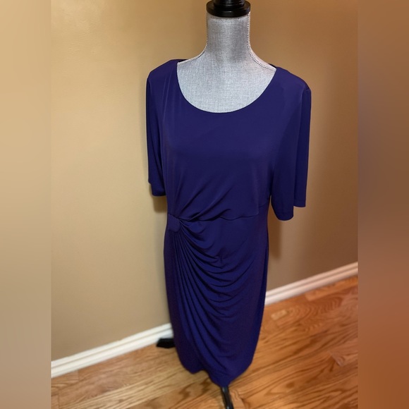Dressbarn Purple Dress - Picture 5 of 8